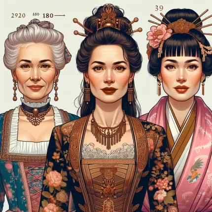 Как раньше выглядели женщины в 30 лет